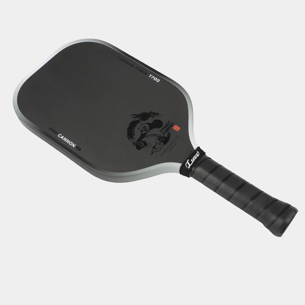 Luzz Pro Cannon Dragon Warrior Edition Pickleball Paddle – Gen3+ Floating Core, Carbon Fiber, USAP & UPA-Approved