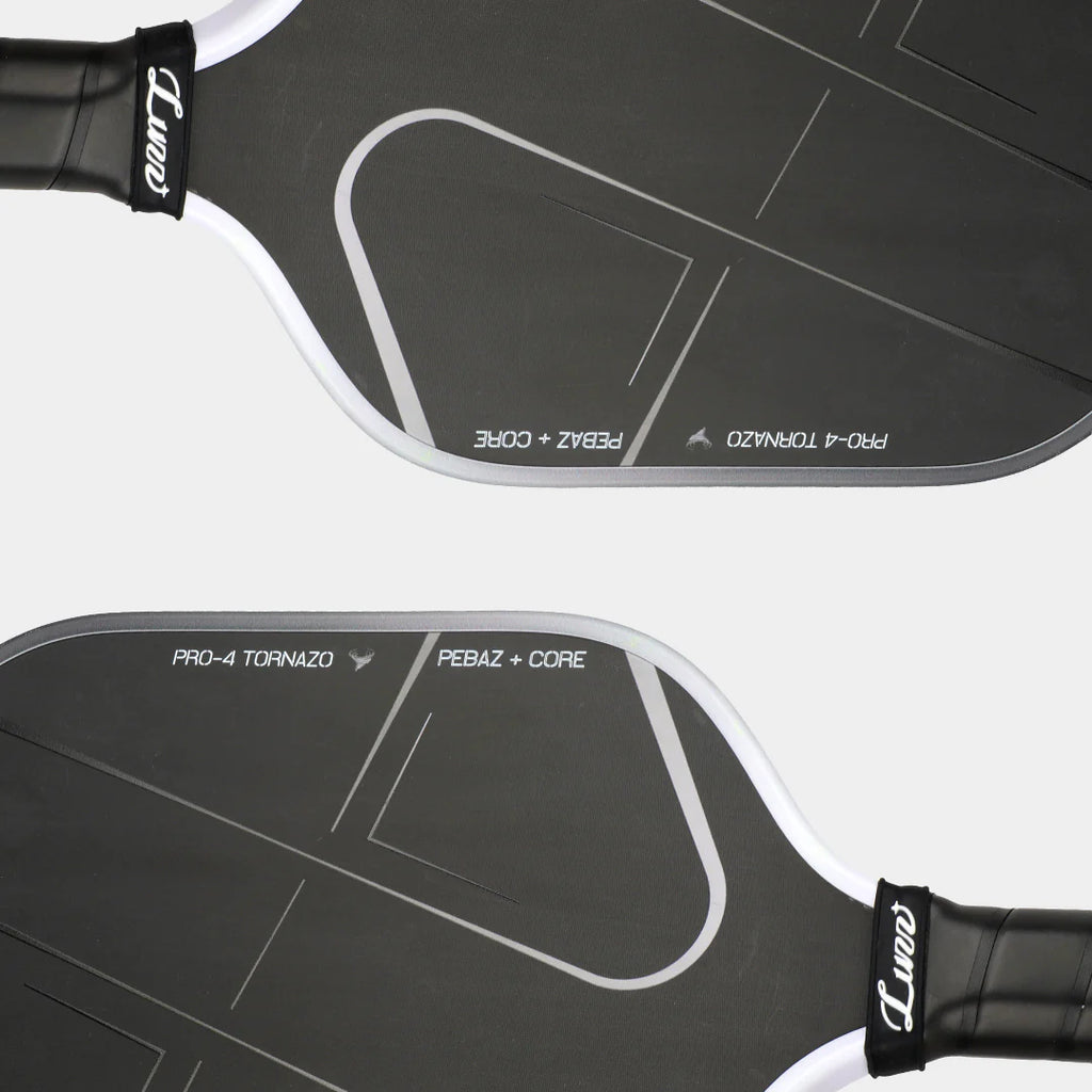 Luzz Pro 4 Tornazo Pickleball Paddle – PeBaz™ Foam Core, Carbon Fiber, USAP & UPA-Approved