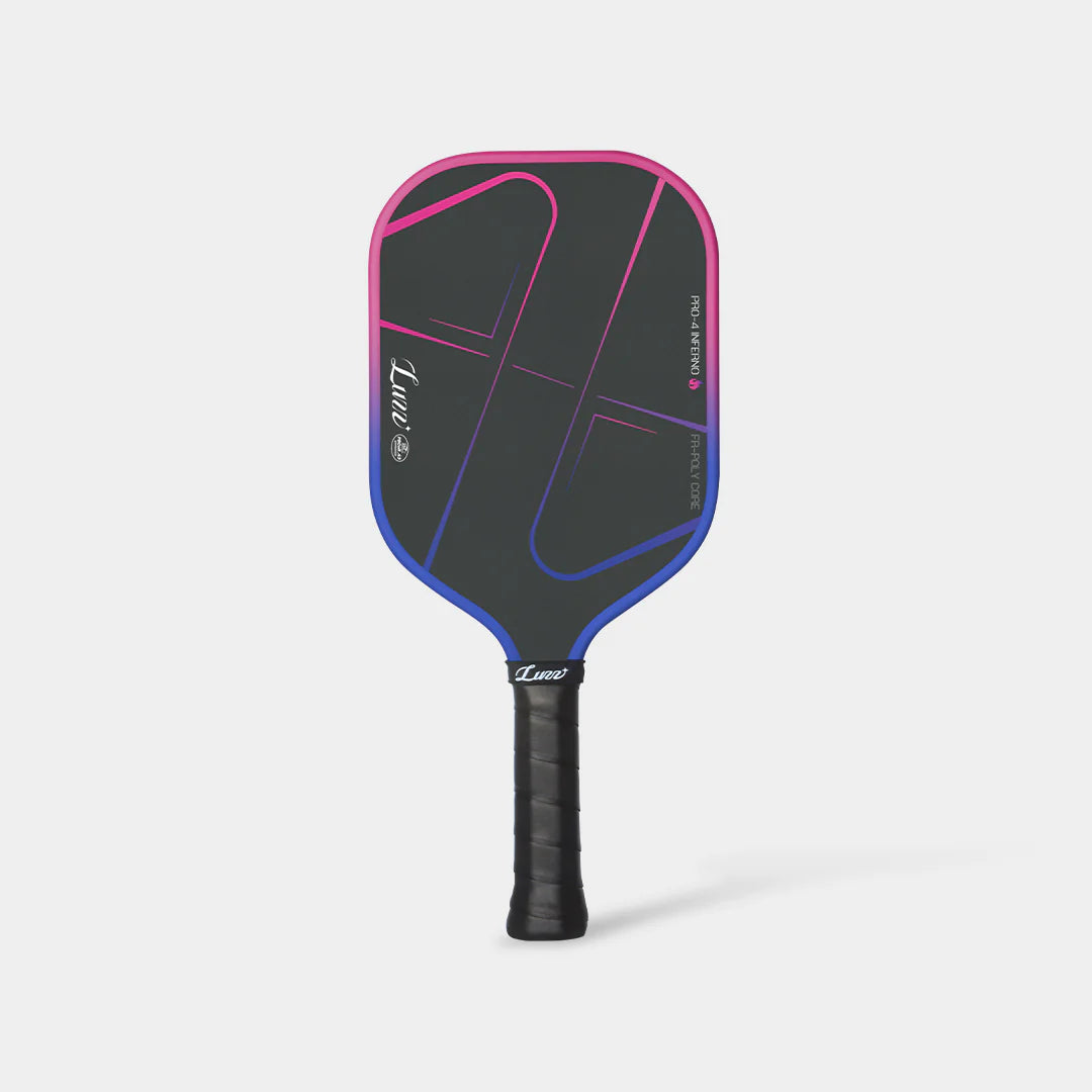 Luzz Pro 4 Inferno Pickleball Paddle – Gen4+, MPP Floating Foam Core, USAP Approved