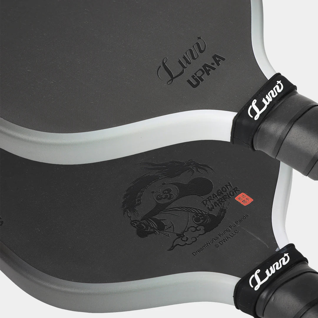 Luzz Pro Cannon Dragon Warrior Edition Pickleball Paddle – Gen3+ Floating Core, Carbon Fiber, USAP & UPA-Approved