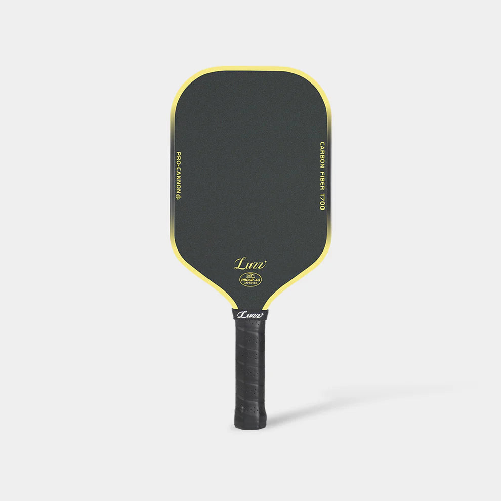 Luzz Pro Cannon Minions Edition Pickleball Paddle – Gen3+ Floating Core, Carbon Fiber, USAP & UPA-Approved